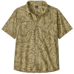 Мъжка риза Patagonia Men's Back Step Shirt зелен Earthen: Weathered Stone