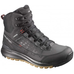 Мъжки обувки Salomon Kaipo Mid GTX® черен Black/Phantom/Poseidon