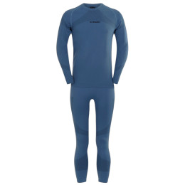 Мъжко термо бельо Fundango Seamless Baselayer Set тъмно син patriot blue