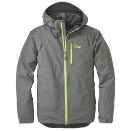 Мъжко яке Outdoor Research Foray jacket (S18) сив/жълт Pewter/LemonGrass