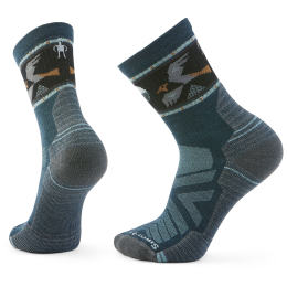 Чорапи Smartwool Hike Light Cushion Soaring Mid Crew Sock син TWILIGHT BLUE