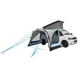 Стена на заслон Brunner Rhombus Van Sidewall Set бял / черен