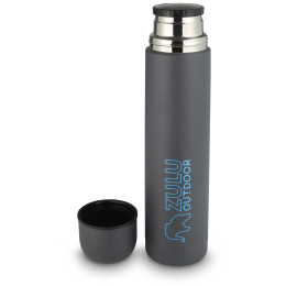 Термос Zulu Vacuum Flask 1L сив/син grey/blue