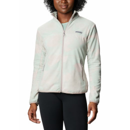 Дамски суитшърт Columbia Ali Peak Full Zip син/розов AquaToneCamo