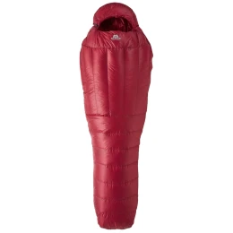 Пухен спален чувал Mountain Equipment Xenith II червен Merlot