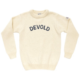 Пуловер Devold Nansen Legacy Sweater бял OFFWHITE/INK