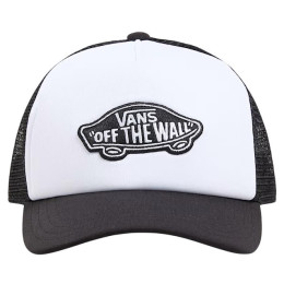 Детска шапка с козирка Vans Classic Patch Curved Bill Trucker черен/бял Black/White