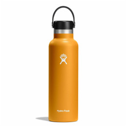 Термо бутилка Hydro Flask Standard Mouth 21 oz черен/оранжев FOSSIL