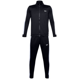 Мъжко облекло Under Armour Knit Track Suit черен Black//White