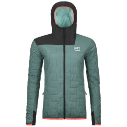 Дамско яке Ortovox Swisswool Piz Badus Jacket W сив arctic grey