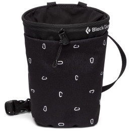 Плик за магнезий Black Diamond Gym Chalk Bag M/L черен BlackBinerPrint