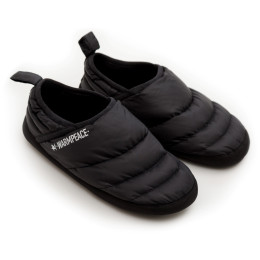 Пухени чехли Warmpeace Down Slippers черен
