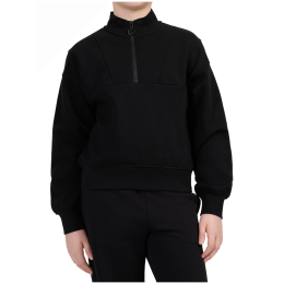 Детски суитшърт 4F Sweatshirt F2701 Deep Black черен Deep Black
