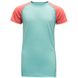 Детска тениска Devold Breeze Junior T-Shirt (2019) светло син Aruba