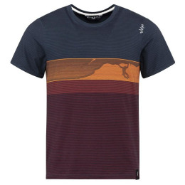 Функционална мъжка тениска  Chillaz Kamu Climbing син/червен