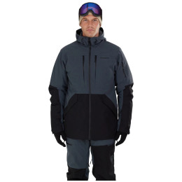 Мъжко зимно яке Fundango Baily ECO Allmountain Jacket тъмно сив blood