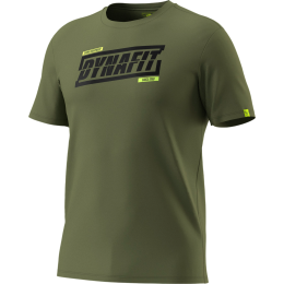 Мъжка тениска Dynafit Graphic Co T-Shirt M зелен 5A41 - military green/TABLOID