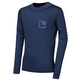 Детска функционална тениска Sensor Merino DF Logo Up Deep Blue тъмно син Deep Blue