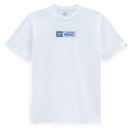 Мъжка тениска Vans Circle Tab Tee бял