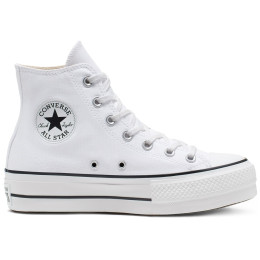 Дамски обувки Converse Chuck Taylor All Star Lift Mid бял WHITE