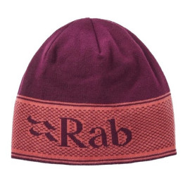 Шапка Rab Logo Band Beanie лилав