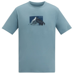 Мъжка тениска Regatta Fingal Stretch светло син Dusky Blue
