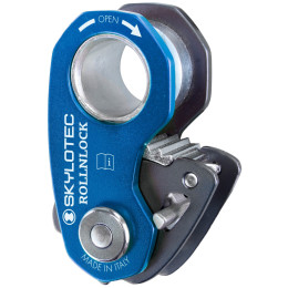 Ролка Skylotec RollNlock сив/син Anthracite/Electricblue
