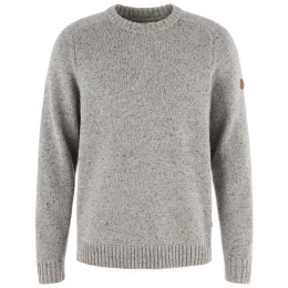 Мъжки пуловер Fjällräven Övik Neps Knit Sweater M сив Light Beige