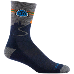 Мъжки чорапи Darn Tough Cdt Micro Crew Lightweight With Cushion син eclipse