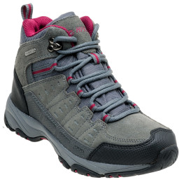 Дамски обувки Hi-Tec Lasado Mid WP Wo´s сив DarkGray/Black/DarkFuchsia