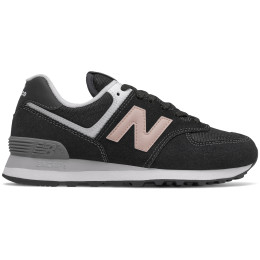 Дамски обувки New Balance WL574HB2 черно/розово Black