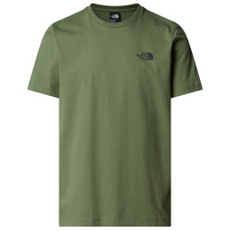 Мъжка тениска The North Face M Mountain Sketch Ss Tee зелен Bark Mist