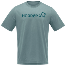 Мъжка тениска Norrona 29 cotton Norrøna viking T-shirt светло син Trooper