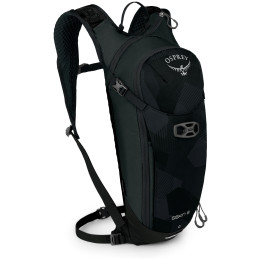 Мъжка колоездачна раница Osprey Siskin 8 II черен ObsidianBlack