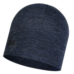 Зимна шапка Buff Merino Midweight Beanie син NIGHT BLUE MELANGE