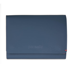 Портфейл Pacsafe RFIDSafe Tec Trifold navy/red син/червен Navy/Red