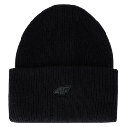 Шапка 4F Cap U562 черен DEEP BLACK