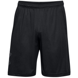 Мъжки къси панталони Under Armour Tech Graphic Short черен Black//Graphite