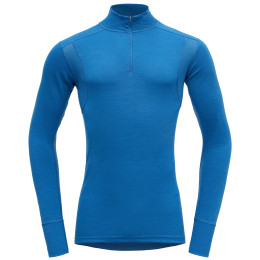Мъжка тениска Devold Hiking Half Zip Neck син Skydiver