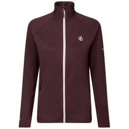 Дамски функционален суитшърт Dare 2b Lowline Full Zip Core Stretch винен Huckleberry
