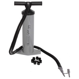 Ръчна помпа Gumotex Двойнодействаща ръчна помпа 2/4 lt. сив