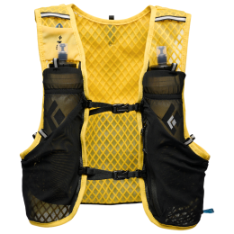 Жилетка за бягане Black Diamond Distance 6 Hydration Vest жълт/черен Soft Ochre