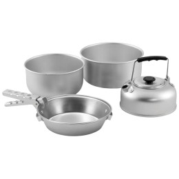 Комплект съдове Easy Camp Adventure Cook Set M сребърен Silver