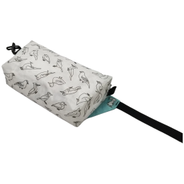 Чанта за кръста High Tail Designs Fanny Pack For The Birds бял For The Birds