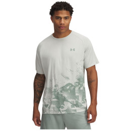 Мъжка тениска Under Armour M Tech Fade SS зелен Hydro Green / Silica Green / Silica Green