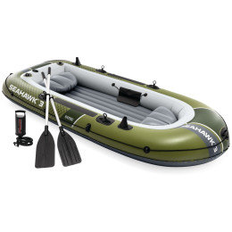 Надуваема лодка Intex Seahawk™ 3 Boat зелен green