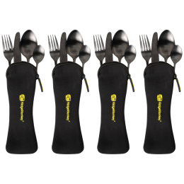 Комплект прибори Ridge Monkey DLX Cutlery Set Four Pack