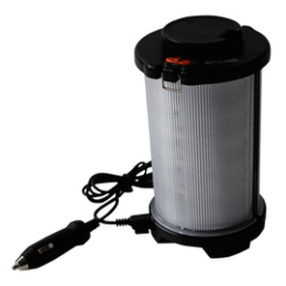 Лампа Vango Light Barrel сив