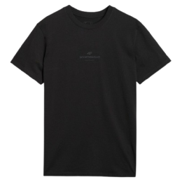 Мъжка тениска 4F Tshirt M2961 черен DEEP BLACK