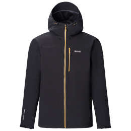Мъжко водоустойчиво яке Regatta Birchdale II черен/жълт Blk(WoodBrn)